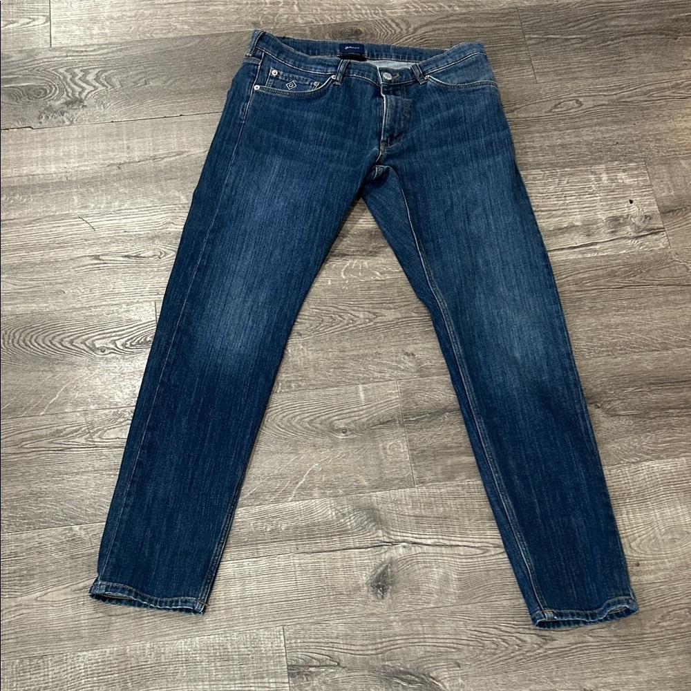 Gant Men's Dark Blue Slim Jeans 32x32
